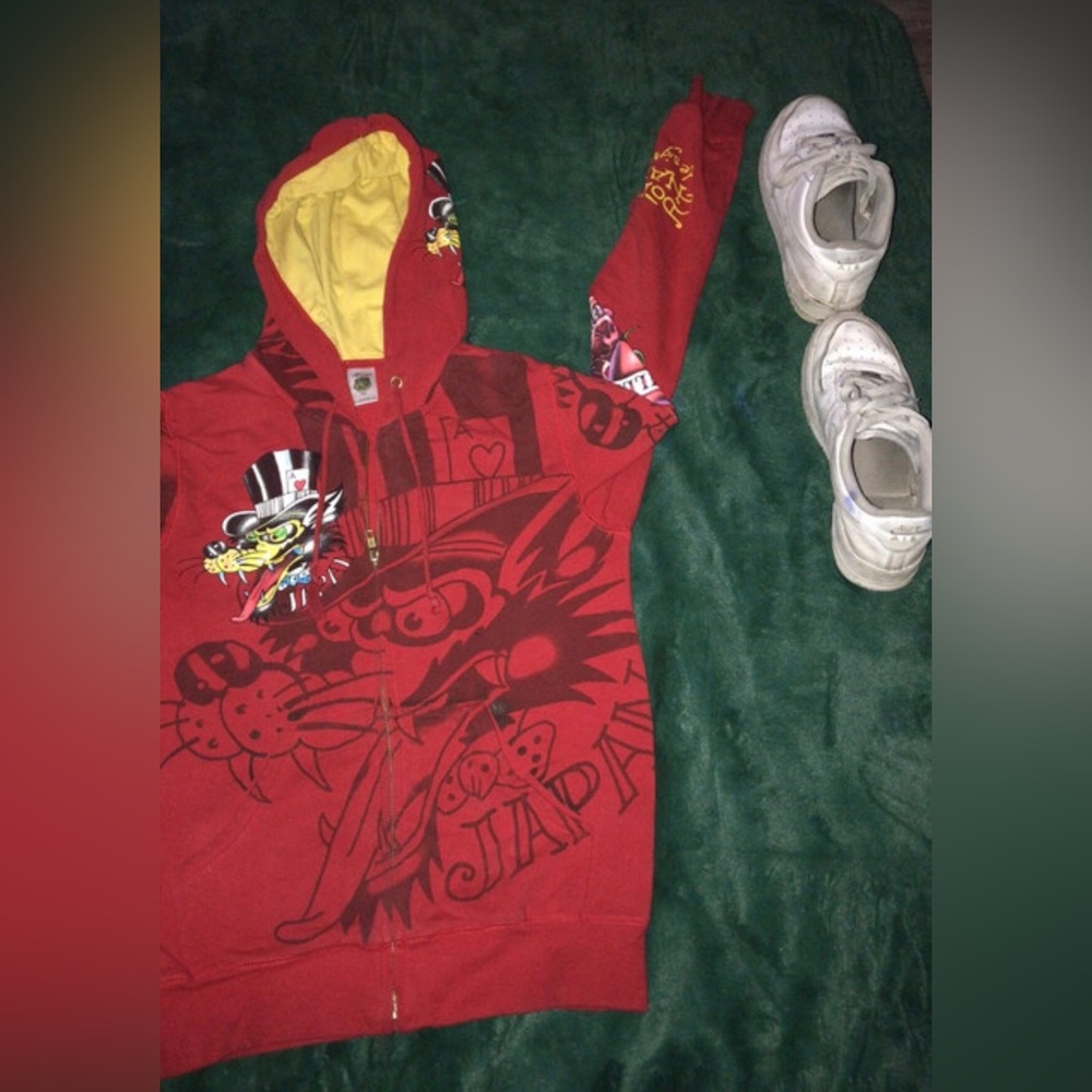 Ed Hardy vintage Zip up - Picture 3 of 4